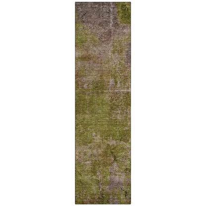 Anjari Green Washable Indoor - Outdoor Rug - LOOMLAN - LOOMLAN Rugs - Outdoor Rugs