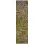 Anjari Green Washable Indoor - Outdoor Rug - LOOMLAN - LOOMLAN Rugs - Outdoor Rugs