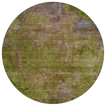 Anjari Green Washable Indoor - Outdoor Rug - LOOMLAN - LOOMLAN Rugs - Outdoor Rugs