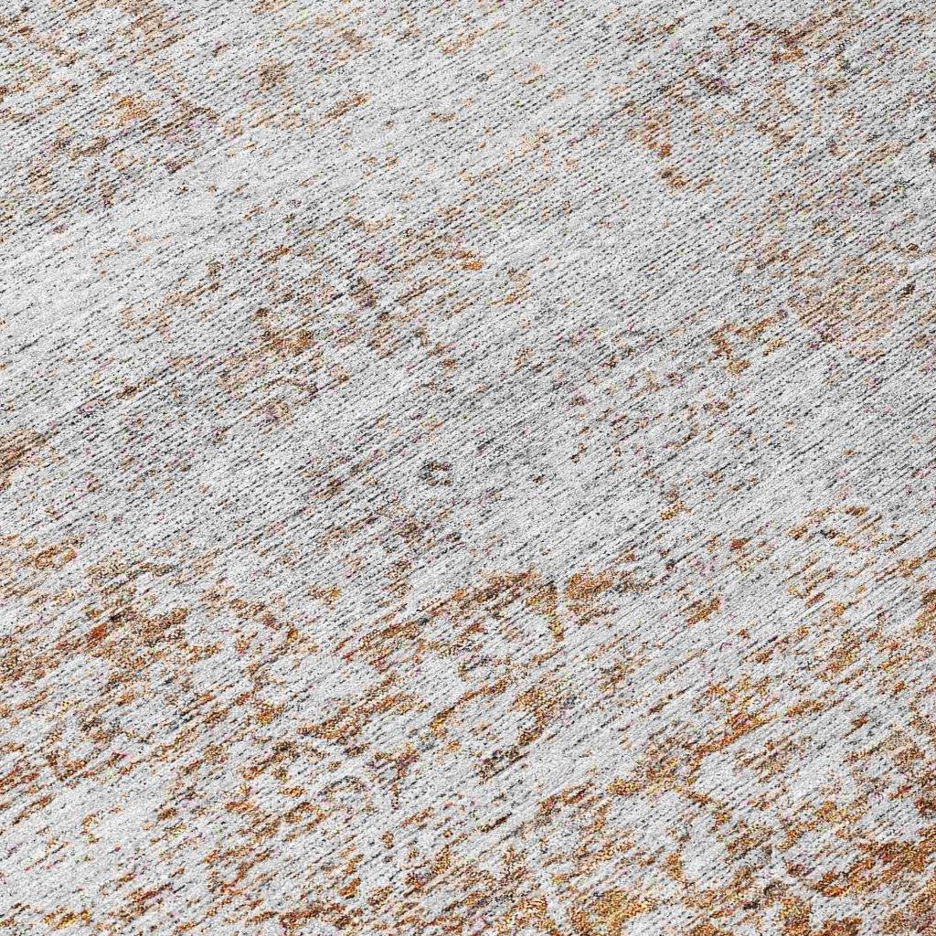 Anna Orange Washable Indoor - Outdoor Rug - LOOMLAN - LOOMLAN Rugs - Outdoor Rugs