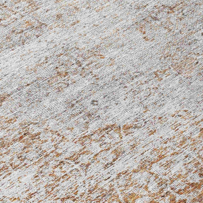 Anna Orange Washable Indoor - Outdoor Rug - LOOMLAN - LOOMLAN Rugs - Outdoor Rugs