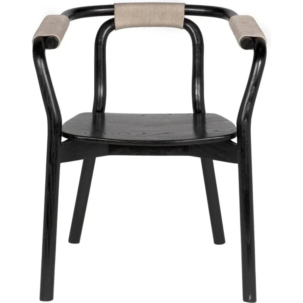 Anna Side Chair - LOOMLAN - Noir - Dining Chairs