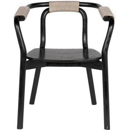 Anna Side Chair - LOOMLAN - Noir - Dining Chairs