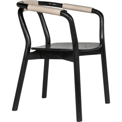 Anna Side Chair - LOOMLAN - Noir - Dining Chairs