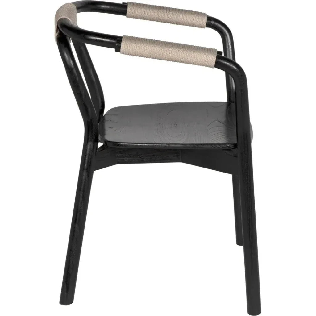 Anna Side Chair - LOOMLAN - Noir - Dining Chairs
