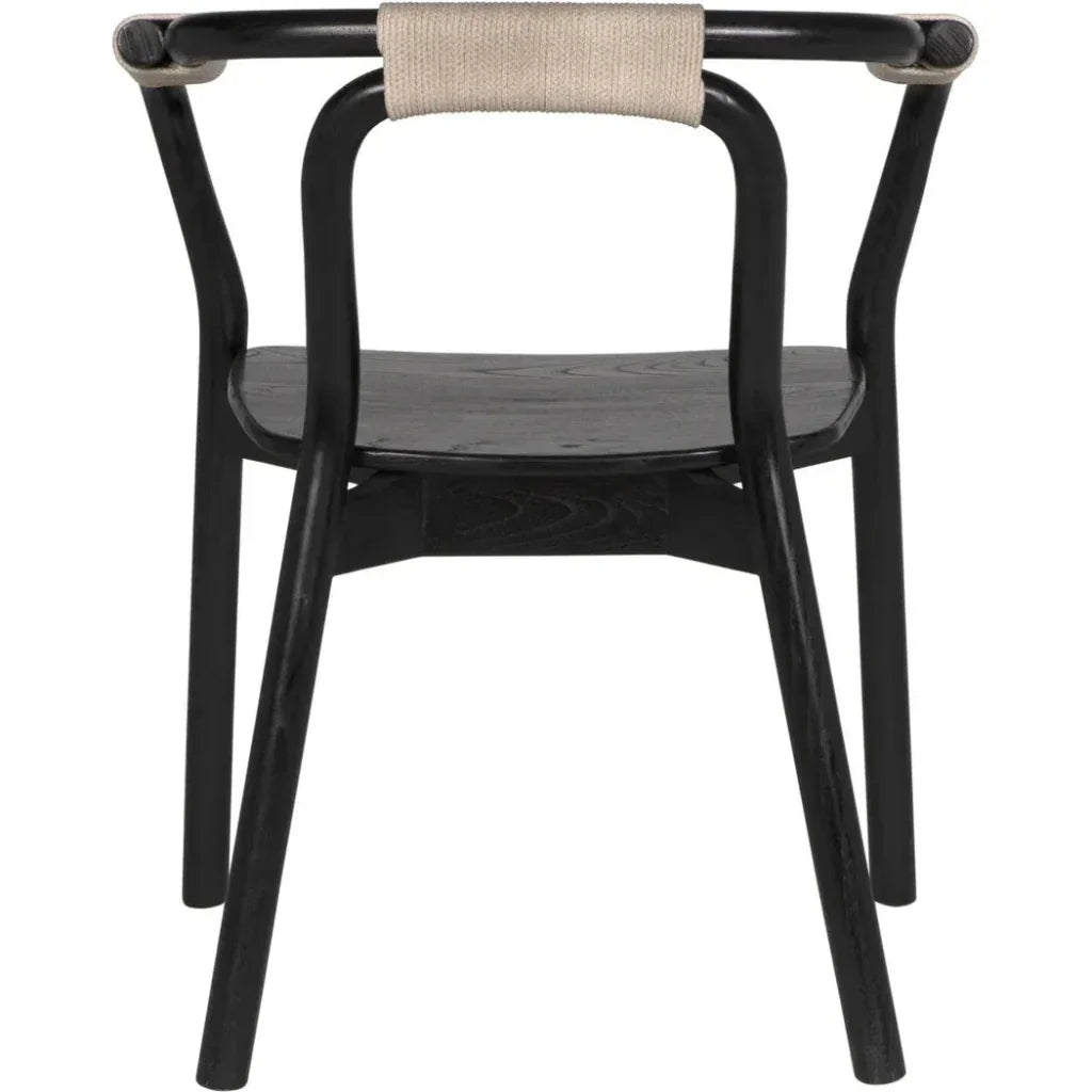Anna Side Chair - LOOMLAN - Noir - Dining Chairs
