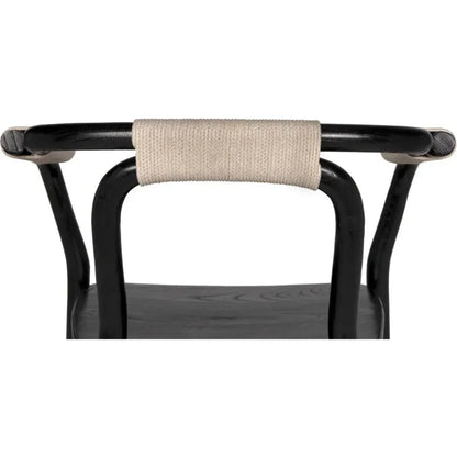Anna Side Chair - LOOMLAN - Noir - Dining Chairs