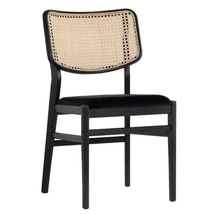 Annex Fabric Armless Dining Chair 2PC - LOOMLAN - SUNPAN - Dining Chairs