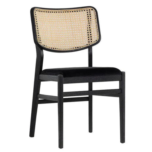 Annex Fabric Armless Dining Chair 2PC - LOOMLAN - SUNPAN - Dining Chairs