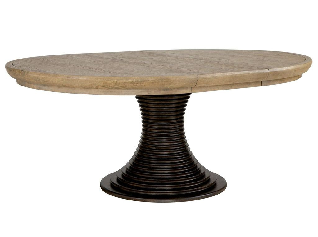 Anniversary Round Dining Set 6PC-Dining Table Sets-Panama Jack-LOOMLAN