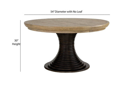 Anniversary Round Dining Set 7PC-Dining Table Sets-Panama Jack-LOOMLAN