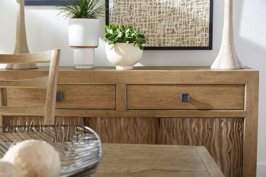 Anniversary Two Drawers Wood Sideboard