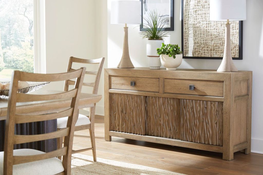 Anniversary Two Drawers Wood Sideboard