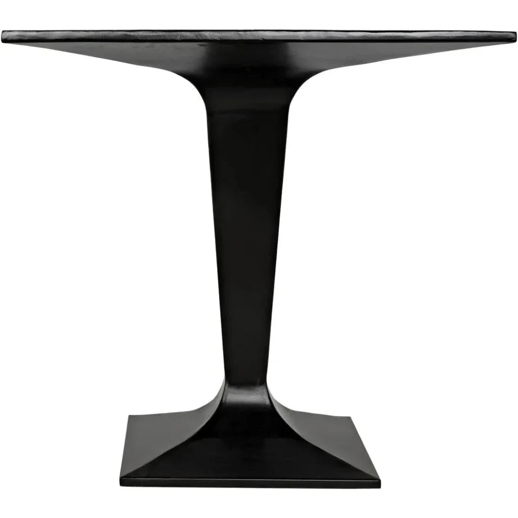 Anoil Bistro Table, Black Steel - LOOMLAN - Noir - Side Tables