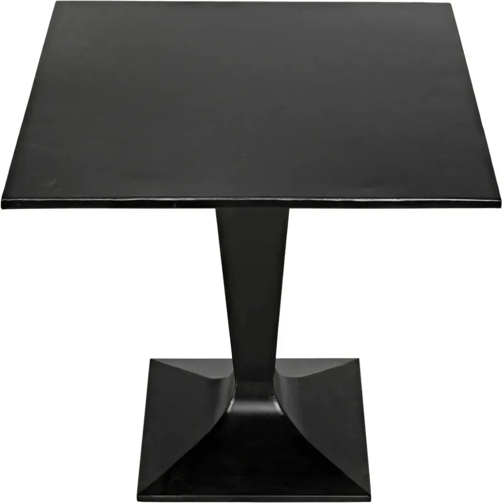 Anoil Bistro Table, Black Steel - LOOMLAN - Noir - Side Tables