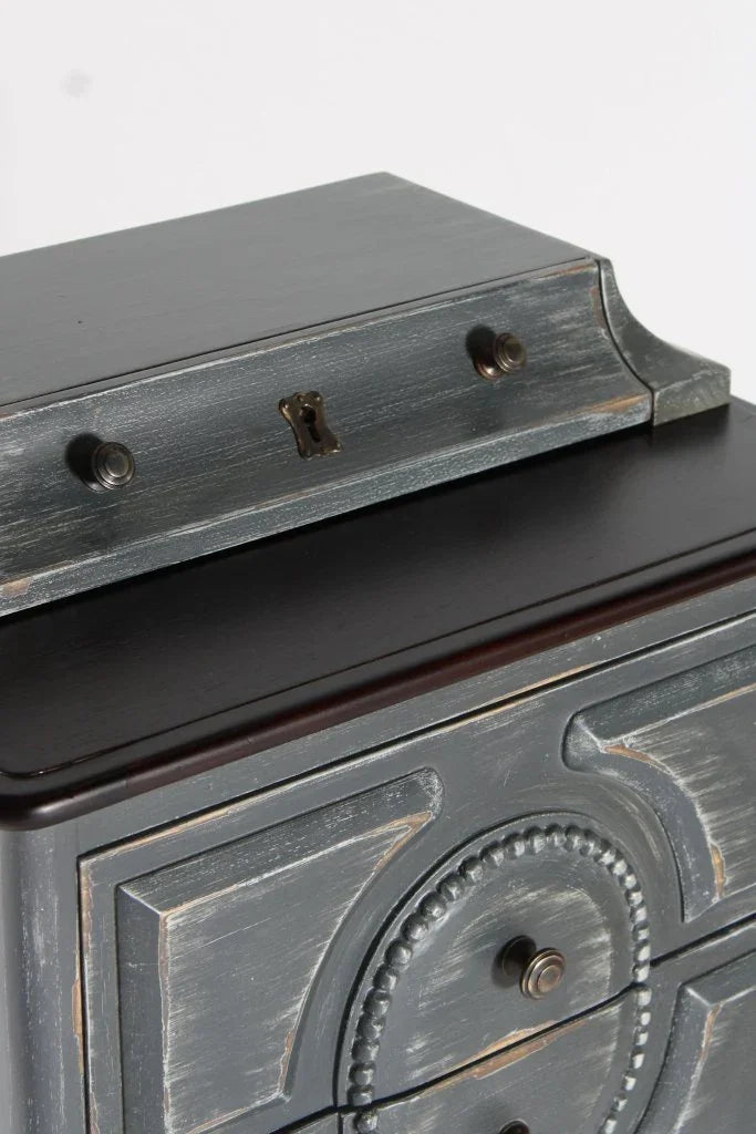 Ansel Two Drawer Wood Nightstand - LOOMLAN - Peninsula Home - Nightstands