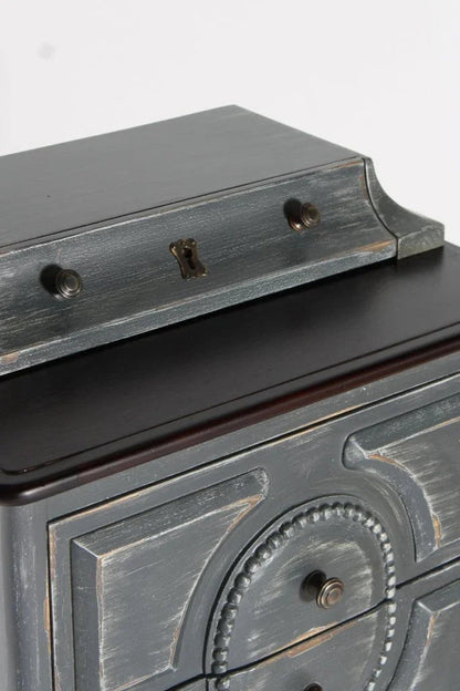 Ansel Two Drawer Wood Nightstand - LOOMLAN - Peninsula Home - Nightstands