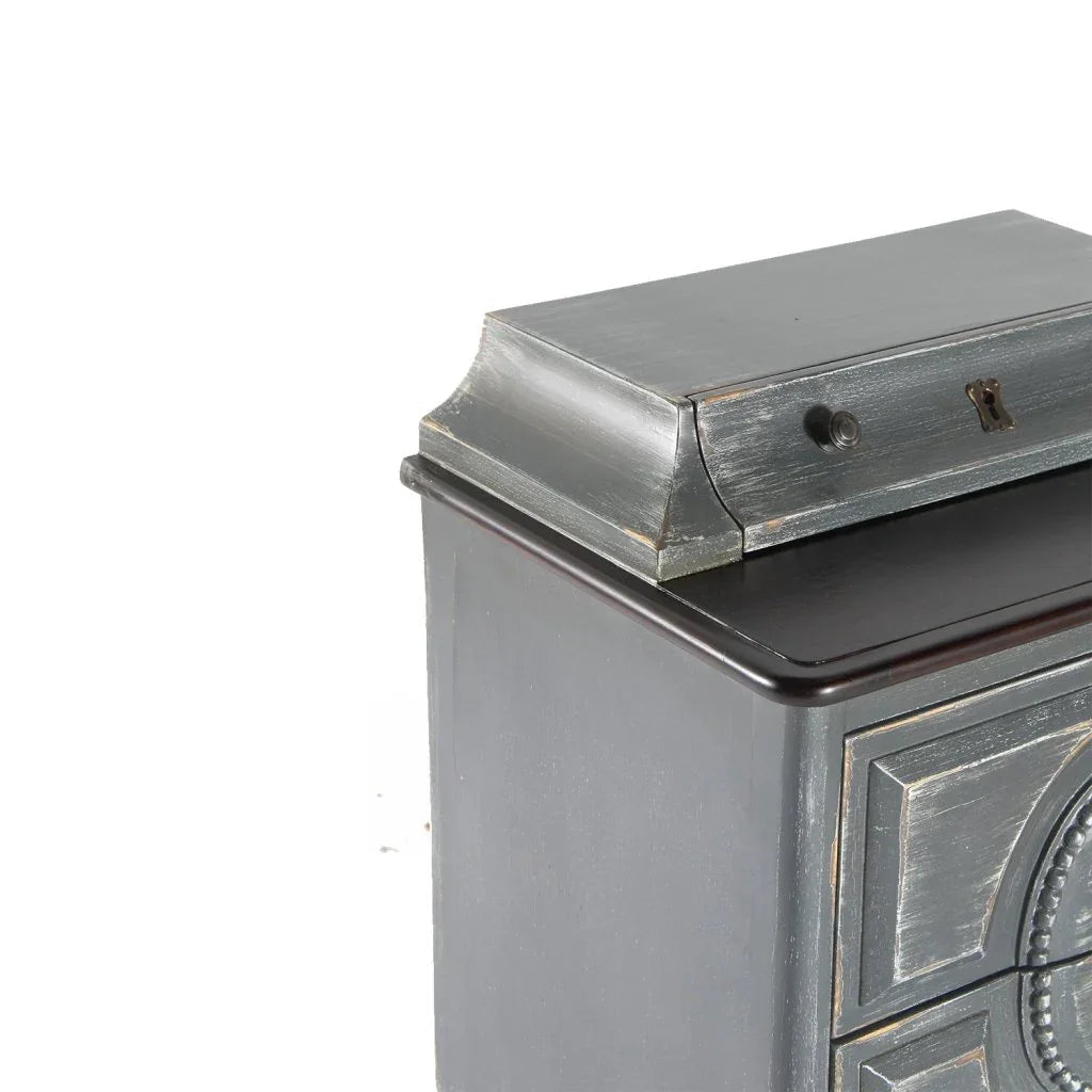 Ansel Two Drawer Wood Nightstand - LOOMLAN - Peninsula Home - Nightstands