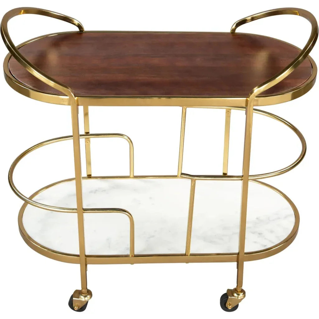 Antalya Bar Cart Multicolor-Home Bar Carts-Zuo Modern-LOOMLAN