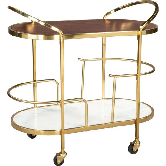 Antalya Bar Cart Multicolor-Home Bar Carts-Zuo Modern-LOOMLAN
