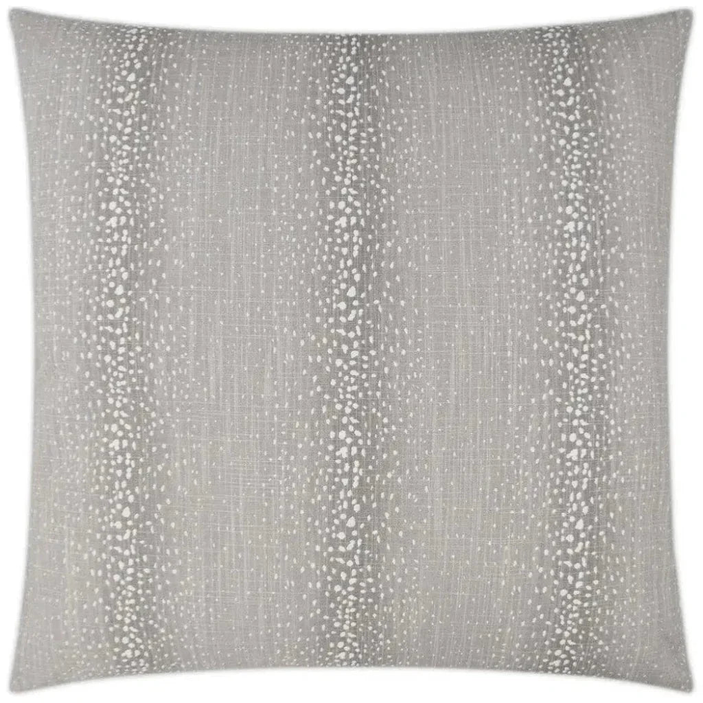 Antelope Flint Grey Throw Pillow With Insert - LOOMLAN - D.V. Kap - Throw Pillows