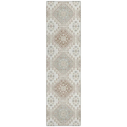 Antheya Ivory Washable Indoor - Outdoor Rug - LOOMLAN - LOOMLAN Rugs - Outdoor Rugs