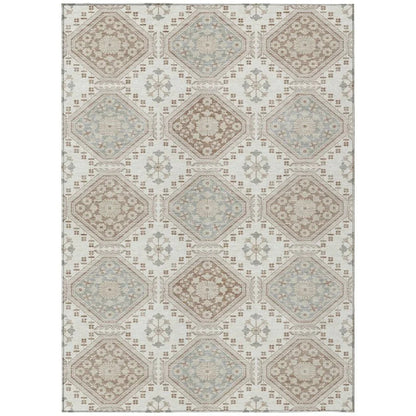 Antheya Ivory Washable Indoor - Outdoor Rug - LOOMLAN - LOOMLAN Rugs - Outdoor Rugs