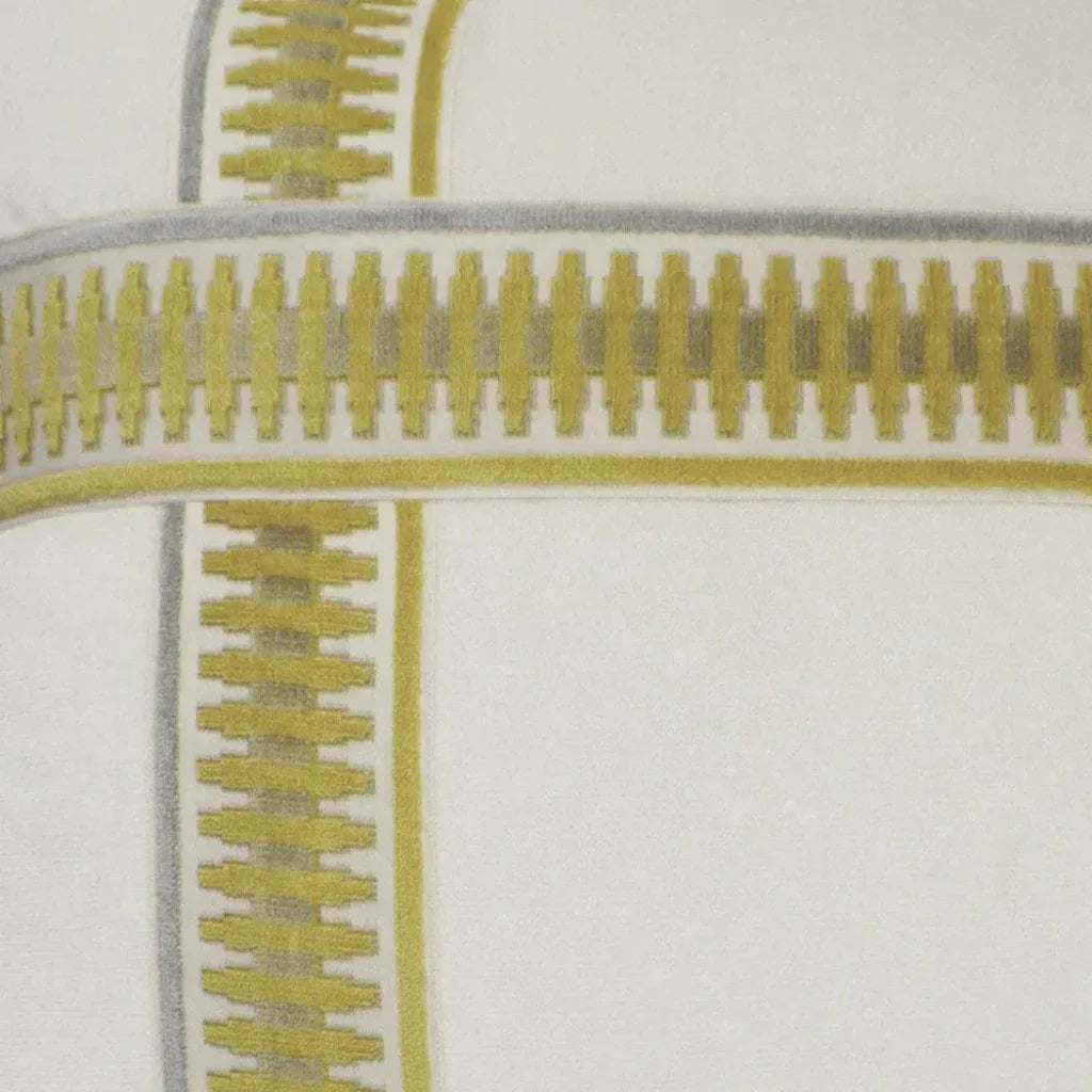 Antibes II Yellow Throw Pillow With Insert - LOOMLAN - D.V. Kap - Throw Pillows