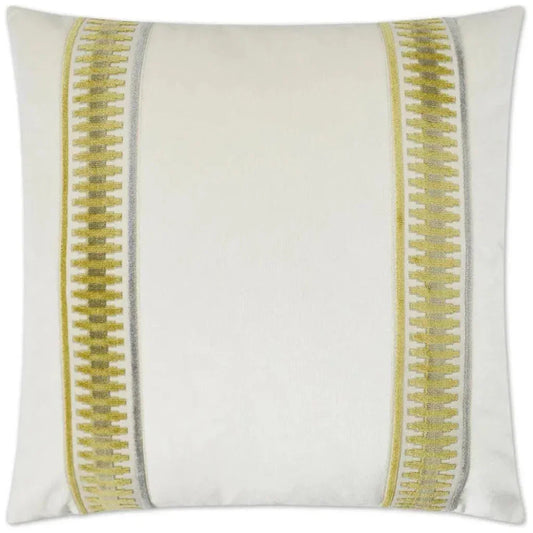 Antibes Yellow Throw Pillow With Insert - LOOMLAN - D.V. Kap - Throw Pillows