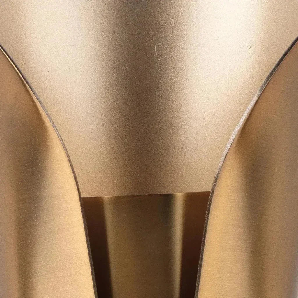 Antique Brass Gold Capsule Sconce - LOOMLAN - Jamie Young - Wall Sconces