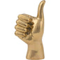 Antique Brass Hand Signs Sculpture