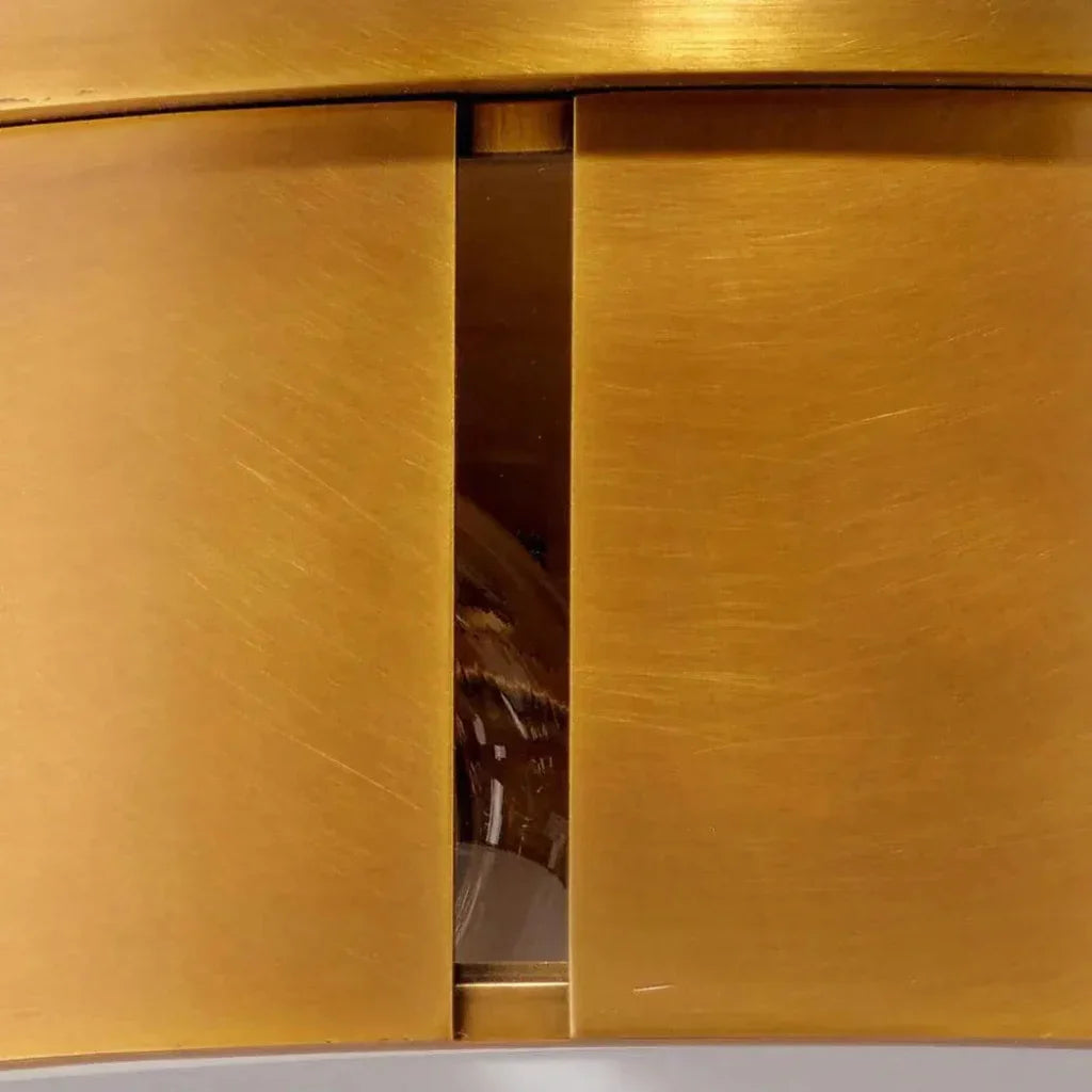 Antique Brass Small Orbit Flush Mount Ceiling Light-Flush Mounts-Jamie Young-LOOMLAN