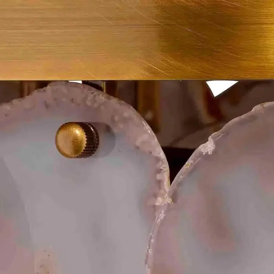 Antique Brass Small Upsala Flush Mount Ceiling Light-Flush Mounts-Jamie Young-LOOMLAN