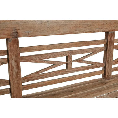 Antique Plantation Grown Teak Bench-Outdoor Benches-Furniture Classics-LOOMLAN