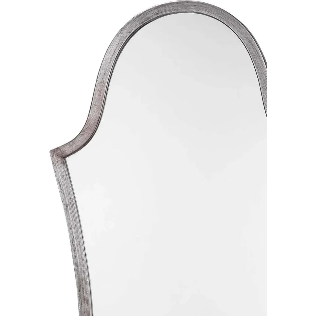 Antique Silver Aluminum Fairy Tale Wall Mirror - LOOMLAN - Jamie Young - Wall Mirrors