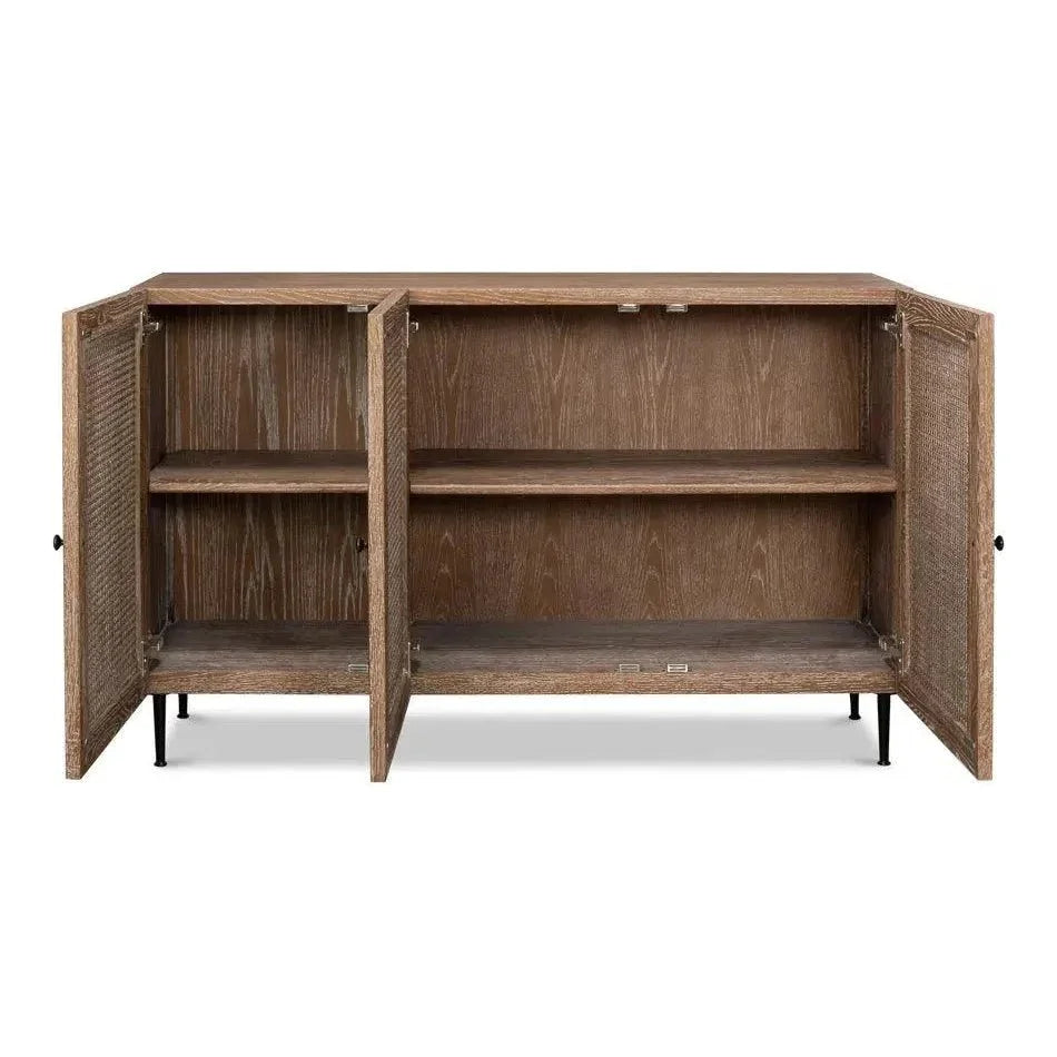 Anton Sideboard 3 Door Buffet for Dining Room - LOOMLAN - Sarreid - Sideboards