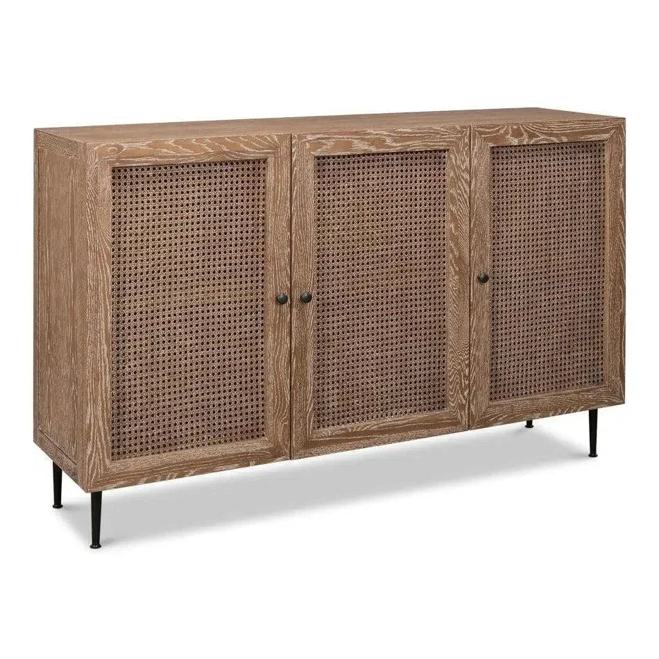 Anton Sideboard 3 Door Buffet for Dining Room - LOOMLAN - Sarreid - Sideboards