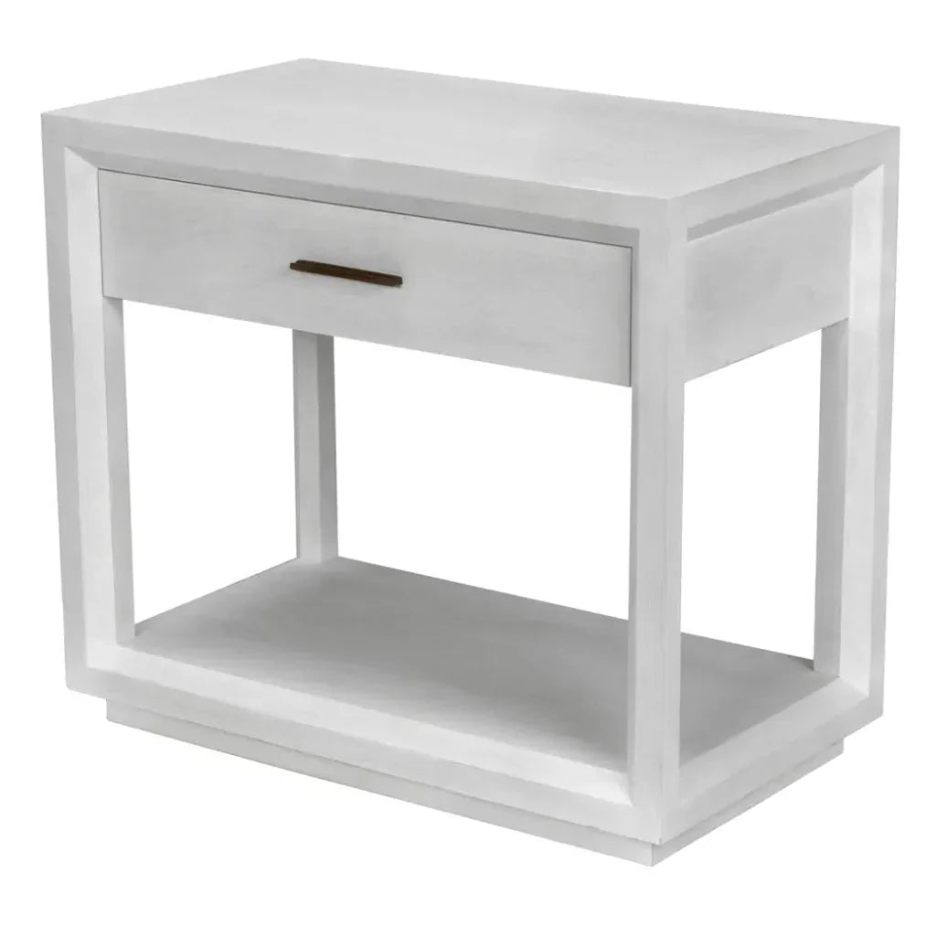 Antony Rectangle Wood Side Table
