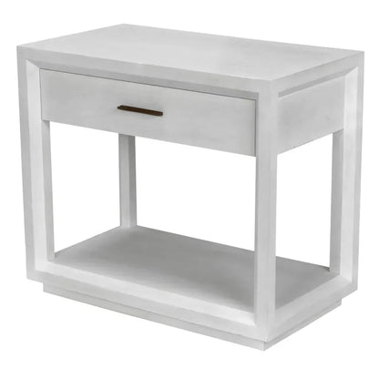 Antony Rectangle Wood Side Table