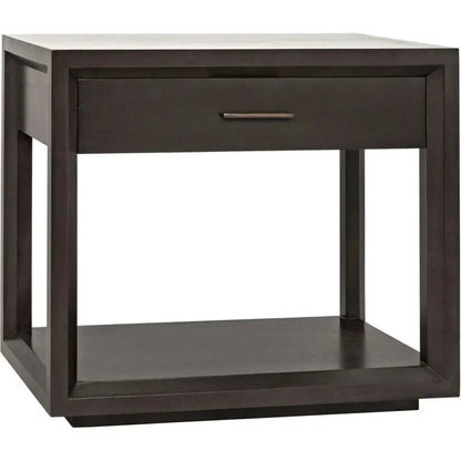 Antony Rectangle Wood Side Table