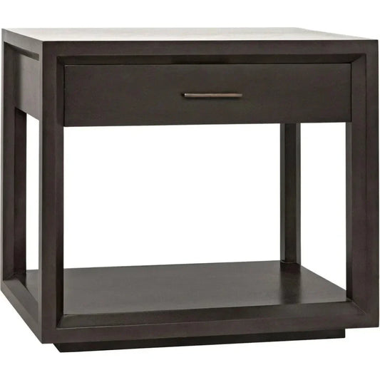 Antony Rectangle Wood Side Table