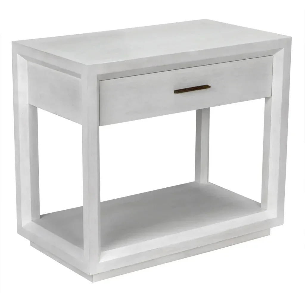 Antony Rectangle Wood Side Table