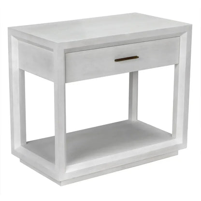 Antony Rectangle Wood Side Table