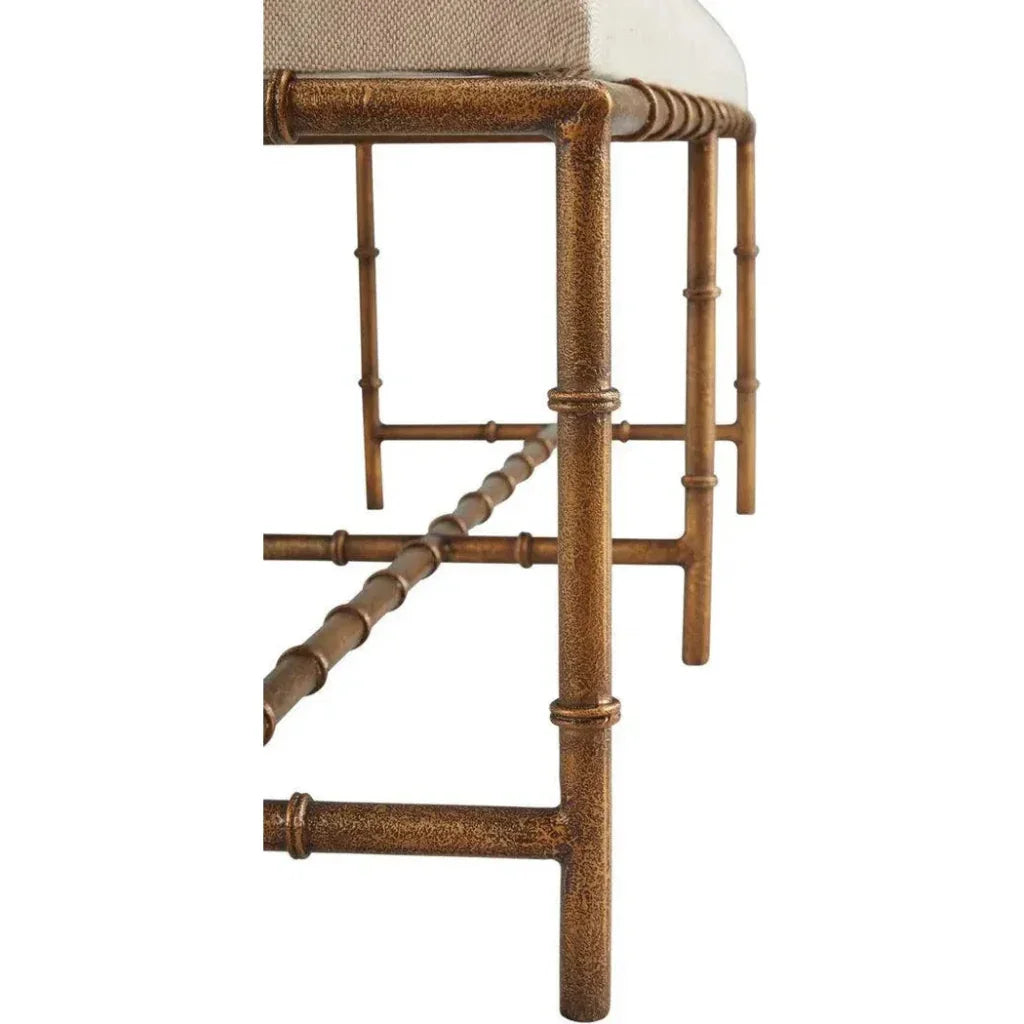 Anubis Iron Bench - LOOMLAN - Furniture Classics - Bedroom Benches