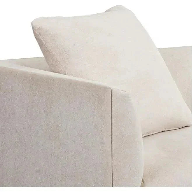 Anwa Sofa - Polo Club Muslin Solid Wood Legs - LOOMLAN - SUNPAN - Sofas & Loveseats
