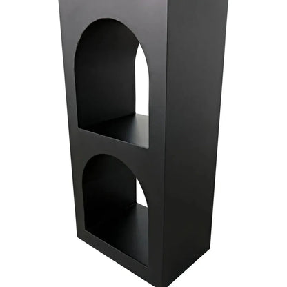 Aqueduct Black Metal Etagere-Etageres-Noir-LOOMLAN