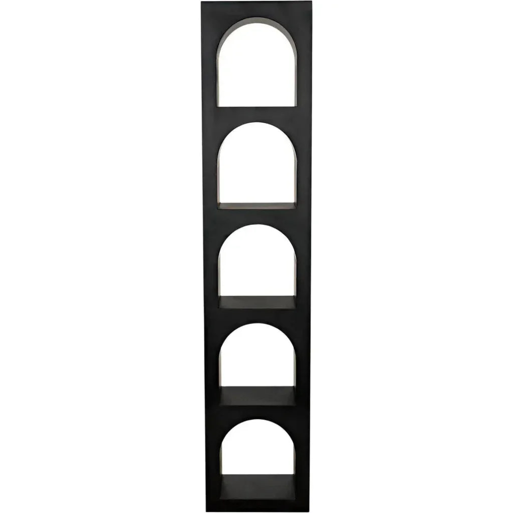 Aqueduct Black Metal Etagere-Etageres-Noir-LOOMLAN