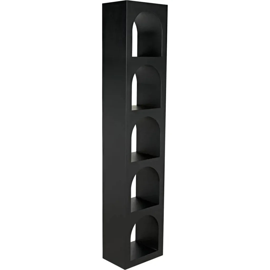 Aqueduct Black Metal Etagere-Etageres-Noir-LOOMLAN