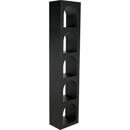 Aqueduct Black Metal Etagere-Etageres-Noir-LOOMLAN