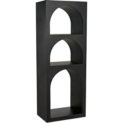 Aqueduct Black Metal Etagere-Etageres-Noir-Small-LOOMLAN